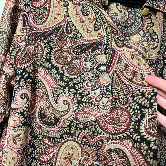 Jaeger button blouse - Picture 6 of 12